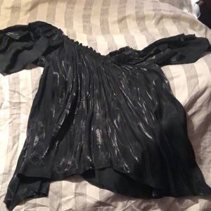 Moresca faery line black under bodice shirt one size